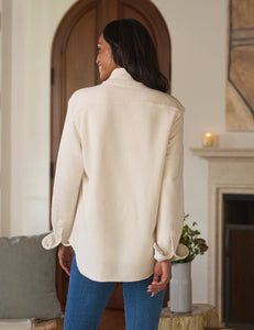 Eileen - Triple Fleece, Vintage White