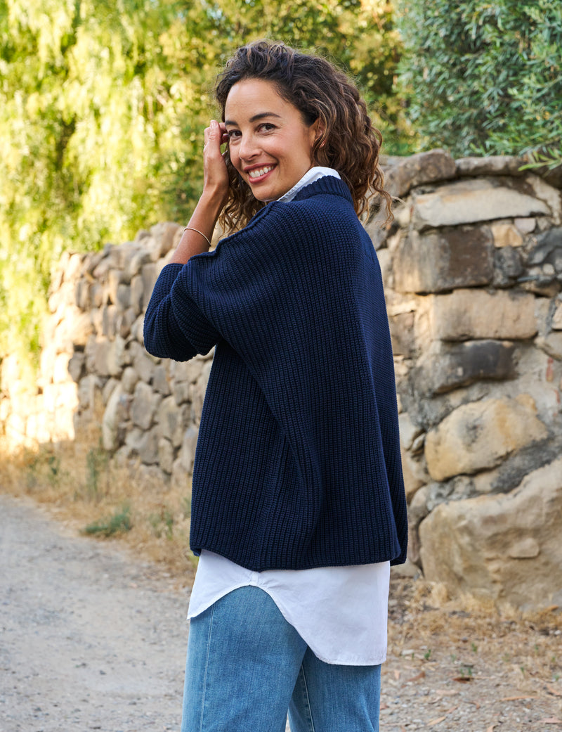 Montecito Sweater - Marine