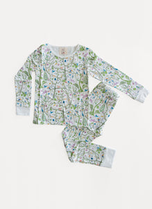 The Two Piece Pajamas-Tropical Garden