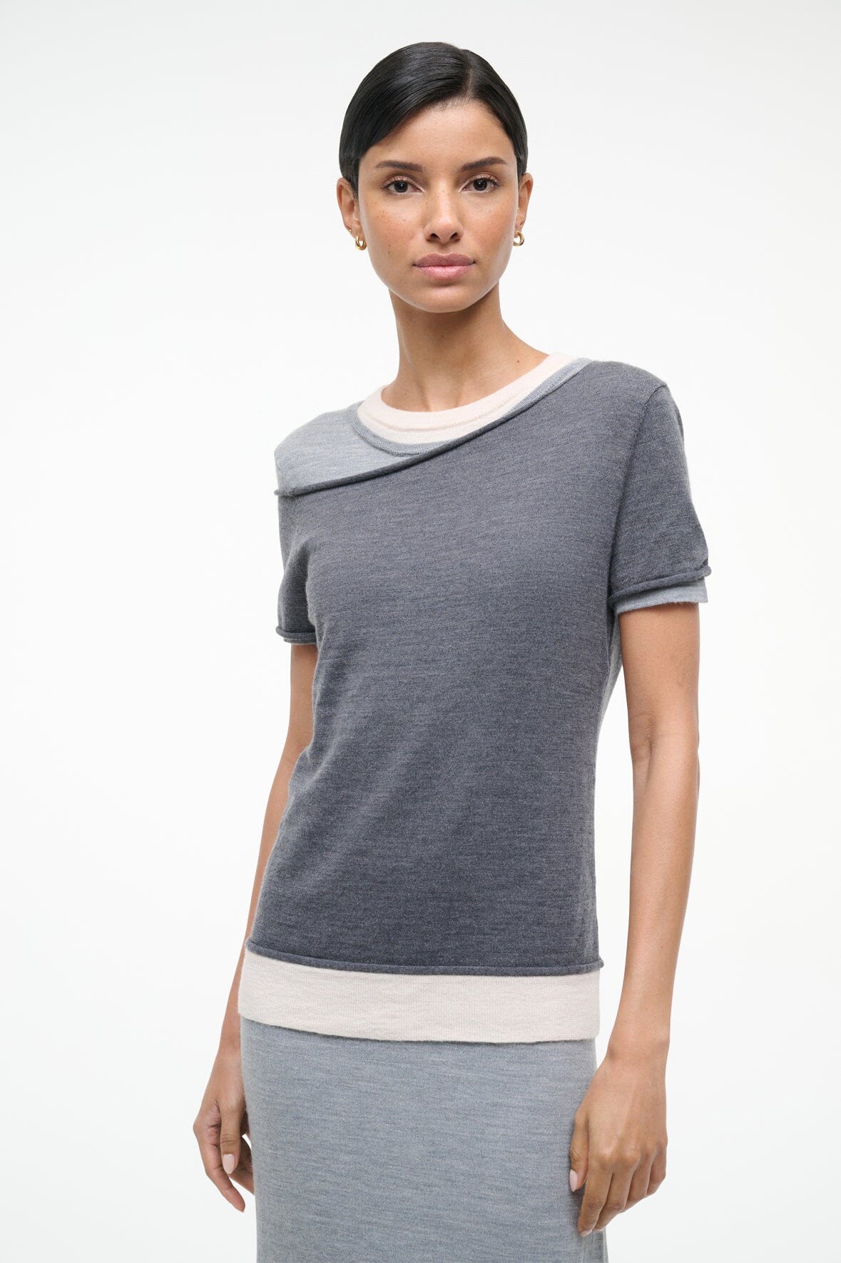 Lyric Dress - Heather Grey Multi