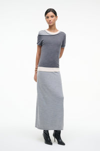 Lyric Dress - Heather Grey Multi