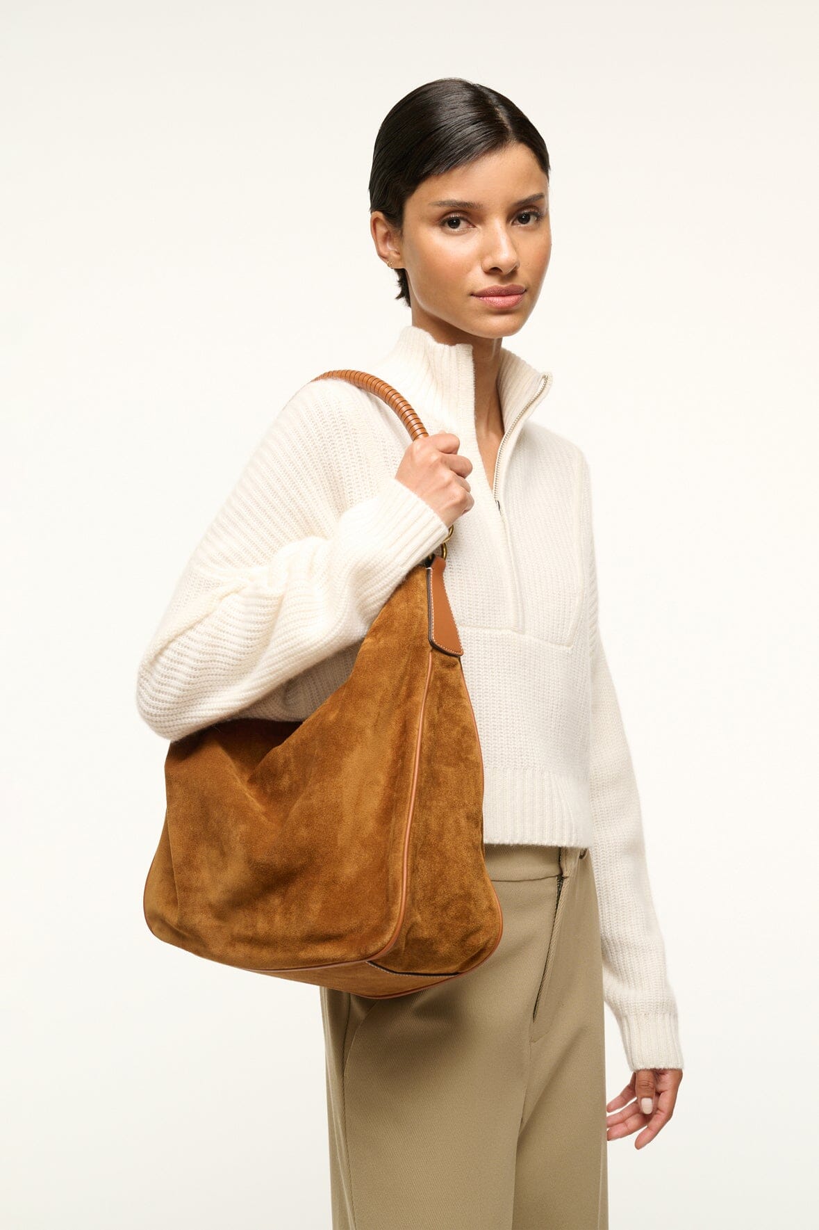 Perry Hobo Bag - Tan