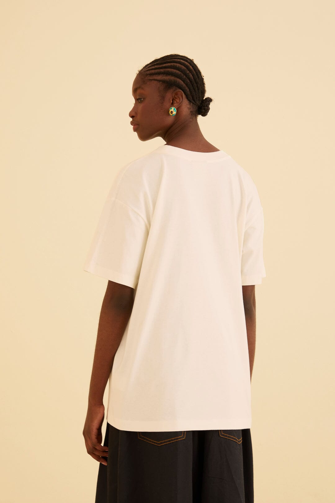 Nature Lovers Off-White Relaxed Tee