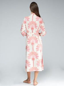 Diana Dress - Palmera Jacquard