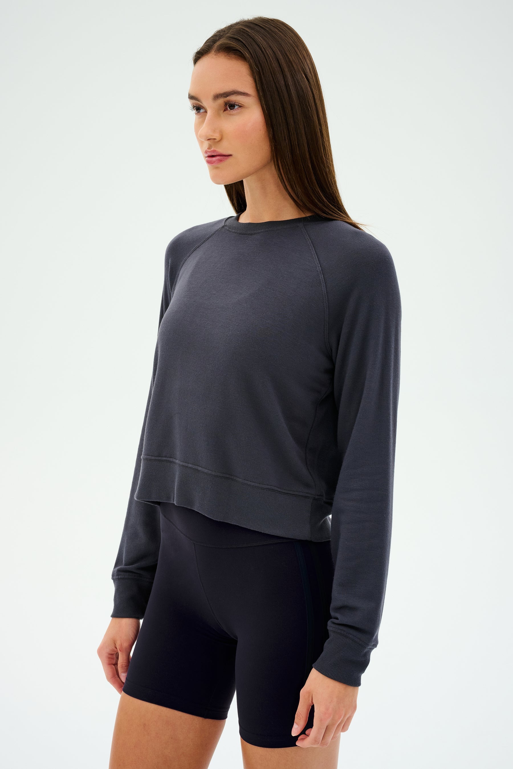 Brooks Fleece Sweatshirt - Indigo