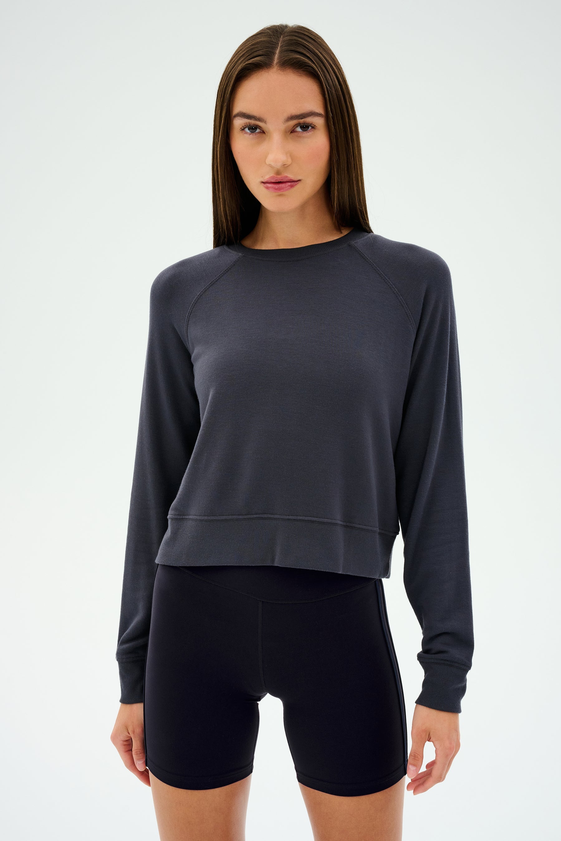 Brooks Fleece Sweatshirt - Indigo