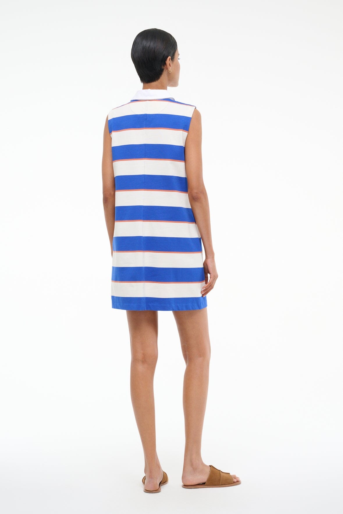 Julius Mini Dress - Yacht Rugby Stripe