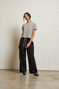 Harley - Ivory/Black Stripe