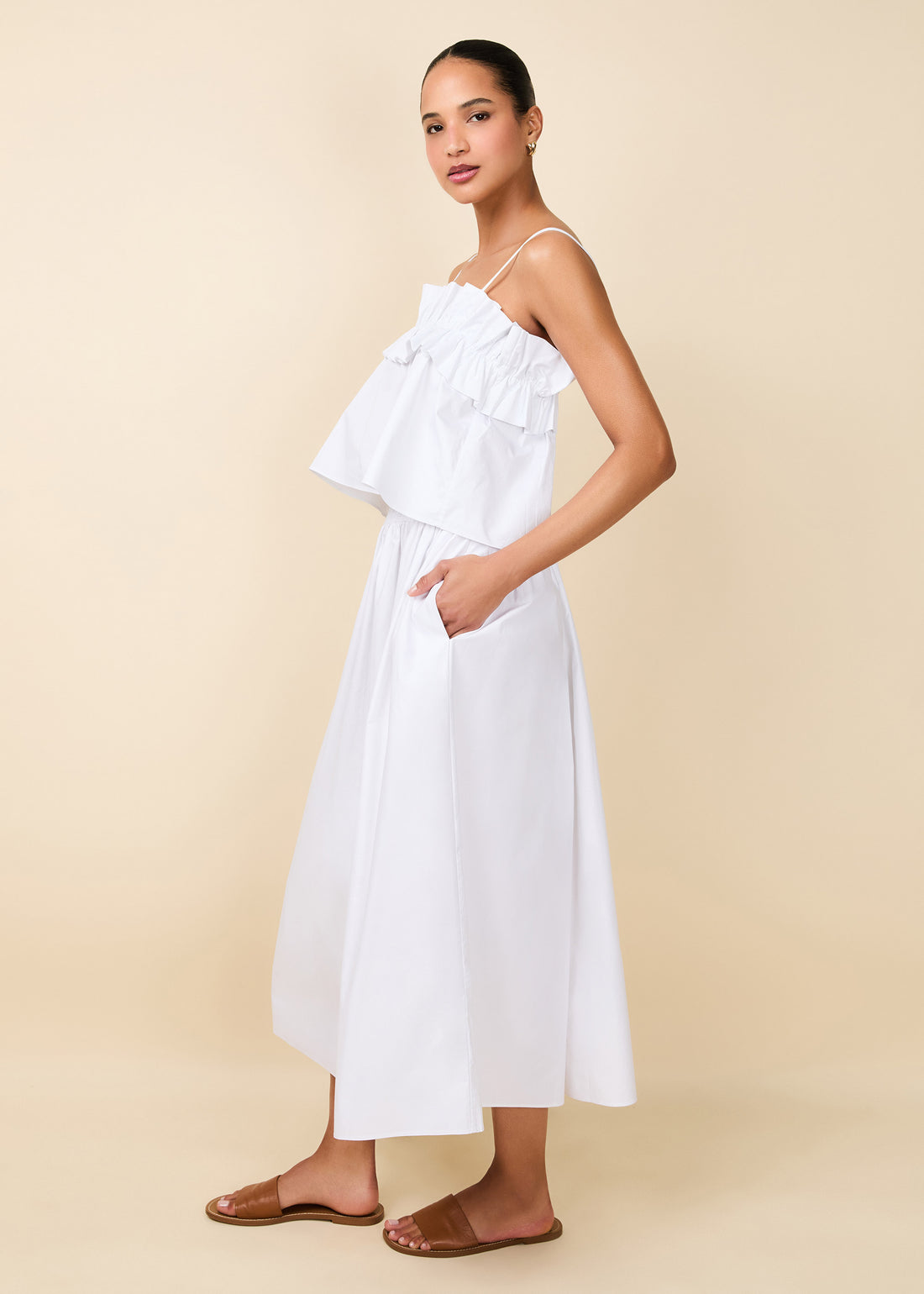 Sophie Top Optic White