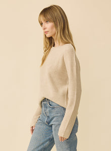 Pacific Cashmere Pullover - Oatmeal