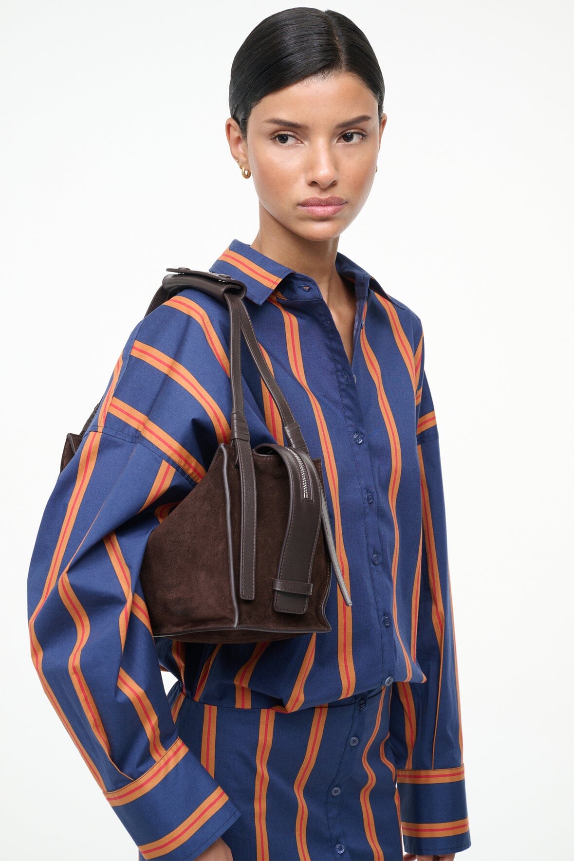 Harold Bag - Espresso Suede