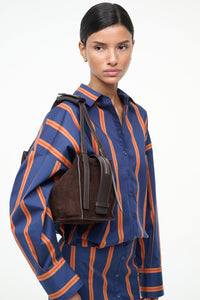 Harold Bag - Espresso Suede
