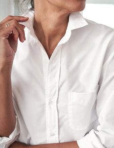 Silvio - White Oxford