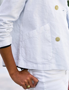 Mini Belfast - Italian Performance Linen White