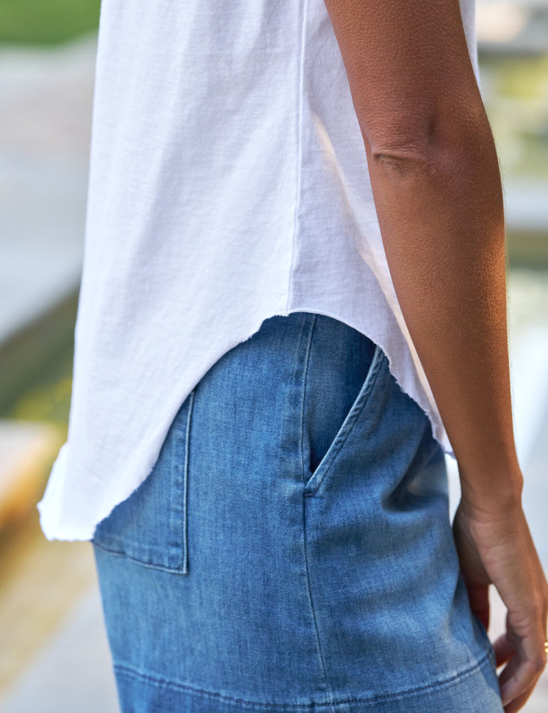 Charlotte Perfect Polo - White