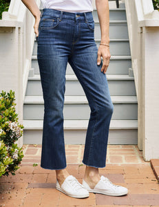 Killian Crop Flare Jean - 2003 Wash