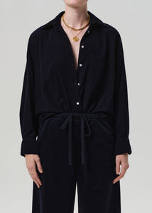 Kayla Shirt Corduroy - True Navy
