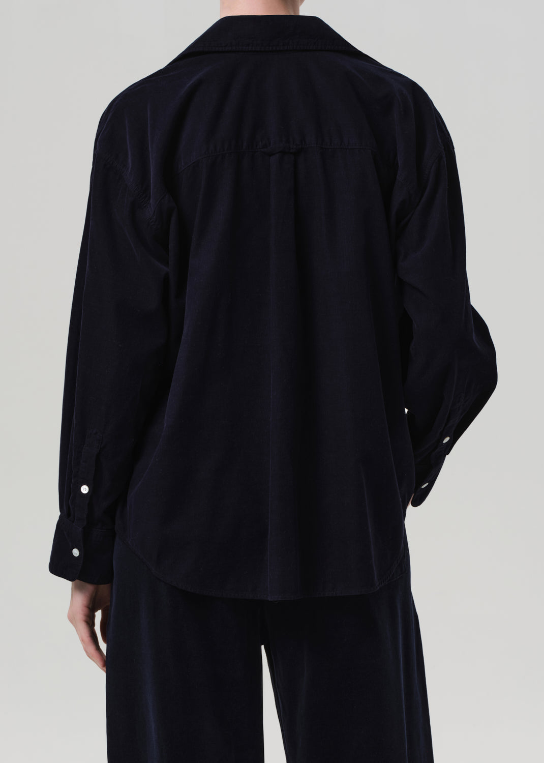 Kayla Shirt Corduroy - True Navy