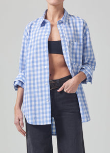 Kayla Shirt - Bluesky Gingham