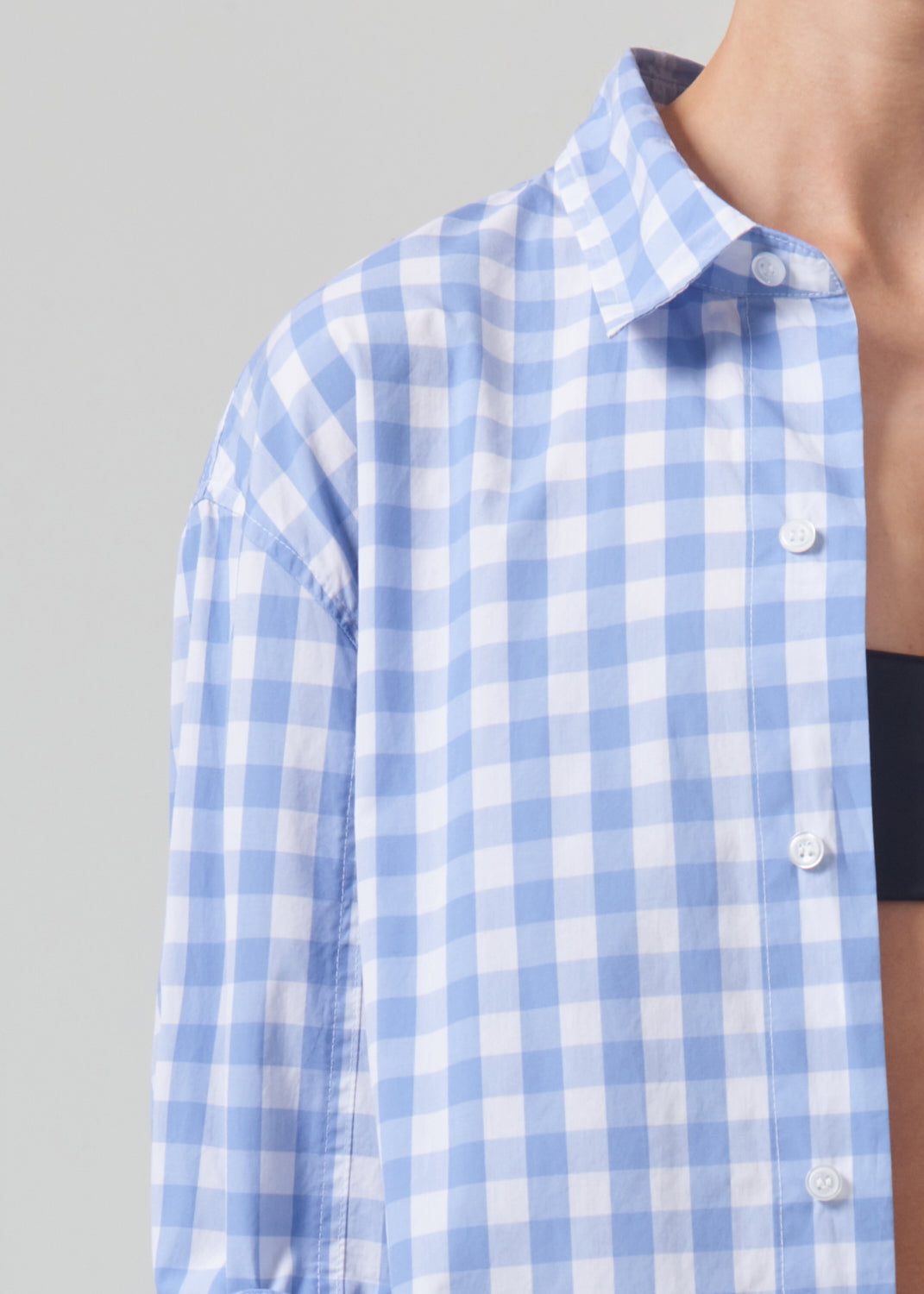 Kayla Shirt - Bluesky Gingham