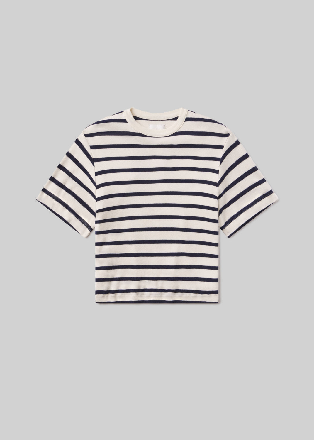 Goldie Tee - Azure Stripe