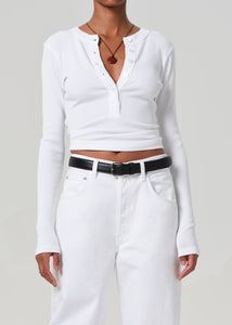 Varra Henley - White