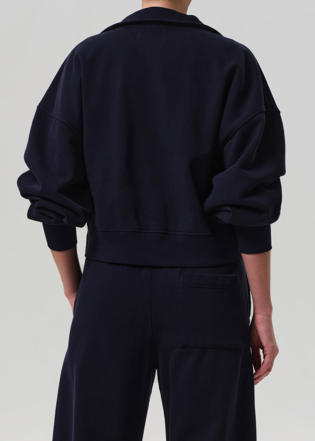 Mirelle Funnel Neck - Navy