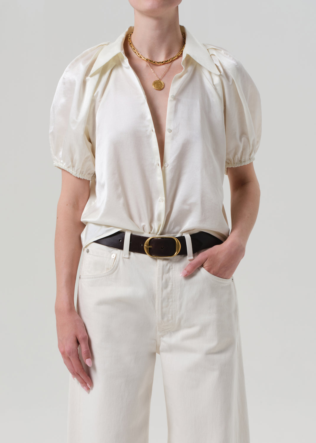 Leila Blouse - Cassia