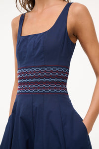 Rig Dress - Navy