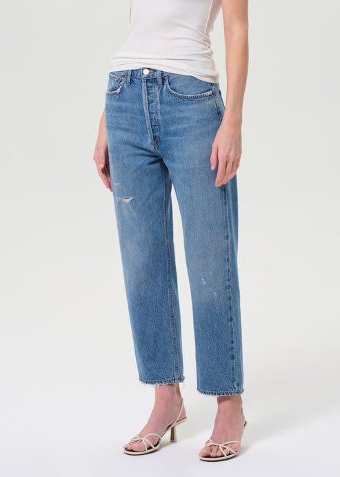 90's Crop Mid Rise Straight - Shrine