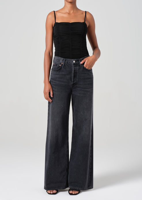 Dame High Rise Wide Leg Jean - Hitch