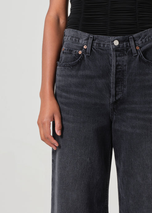 Dame High Rise Wide Leg Jean - Hitch