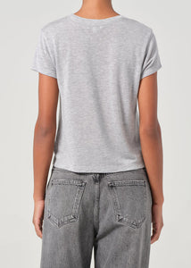 Adine Shrunken Tee - Grey Heather