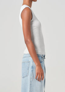 Binx Tank - Brushed Grey Heather