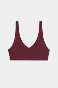 Airweight Scoop Back Bra - Dark Cherry