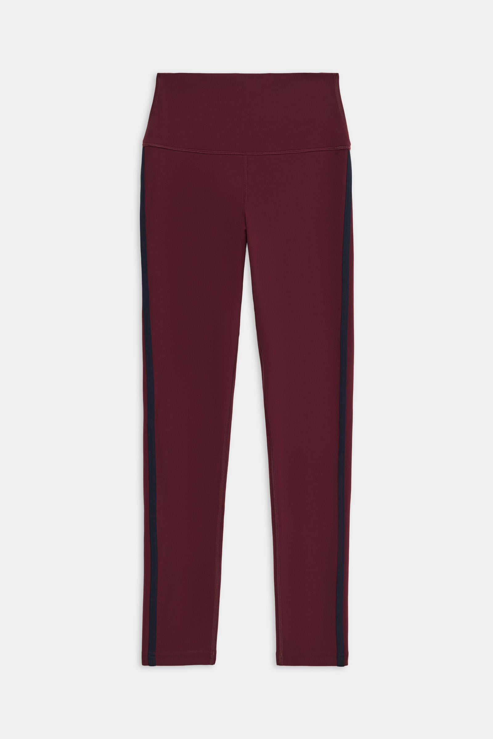 Amber Airweight High Waist 7/8 - Dark Cherry/Indigo