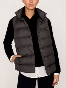 Anders Down Vest - Washed Black