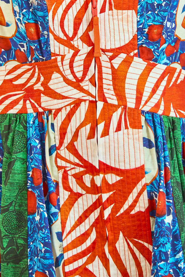 April Dress - Orange Grove Combo