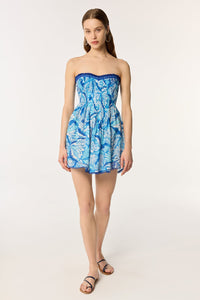 Bandeau Dress Claire - Blue Tiger Lily