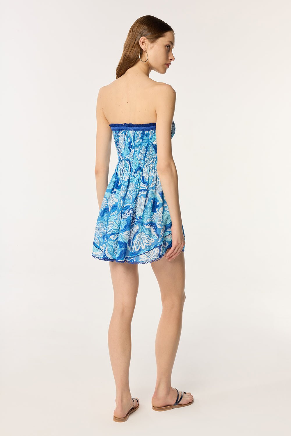 Bandeau Dress Claire - Blue Tiger Lily