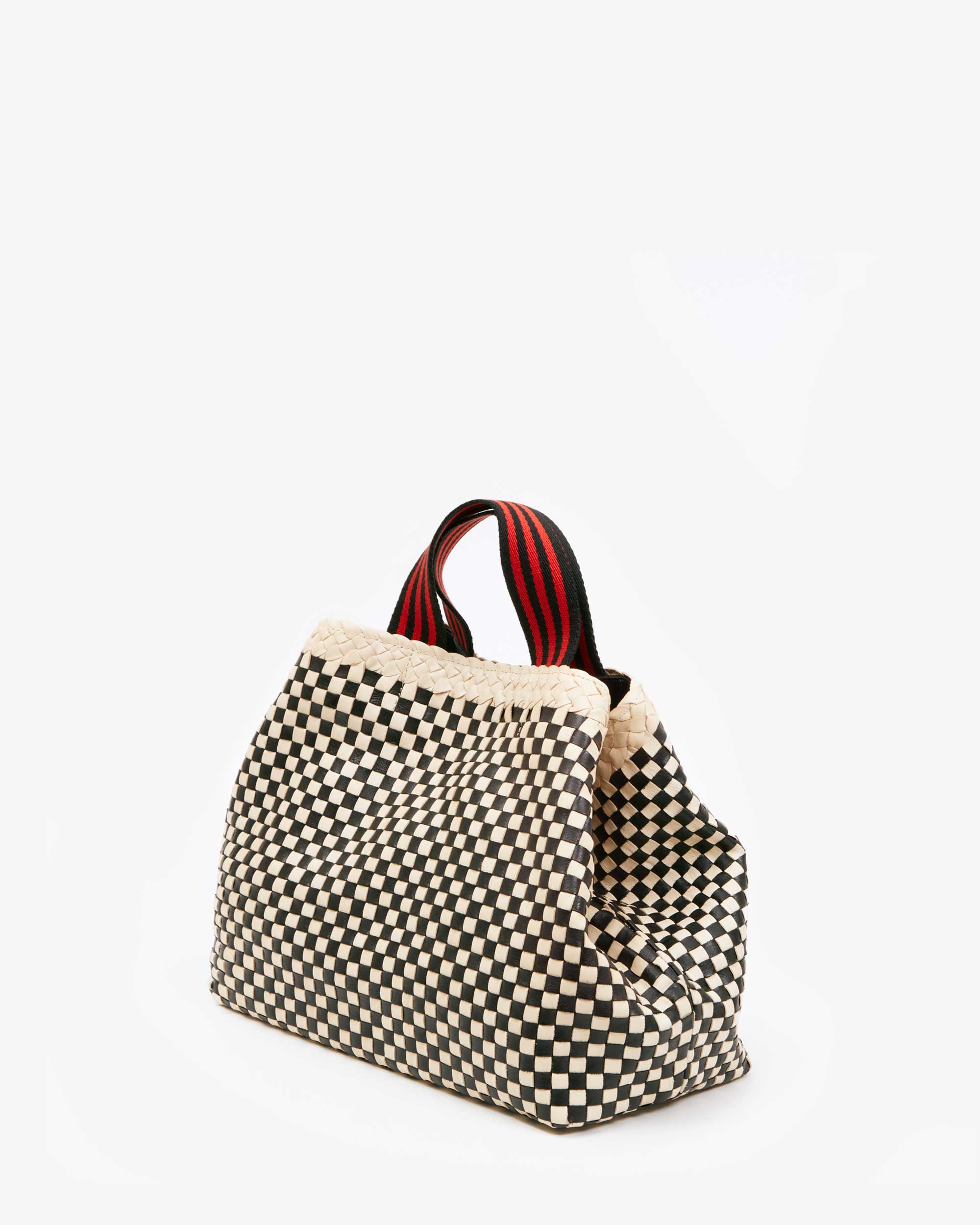 Bateau Tote - Border Woven Checker