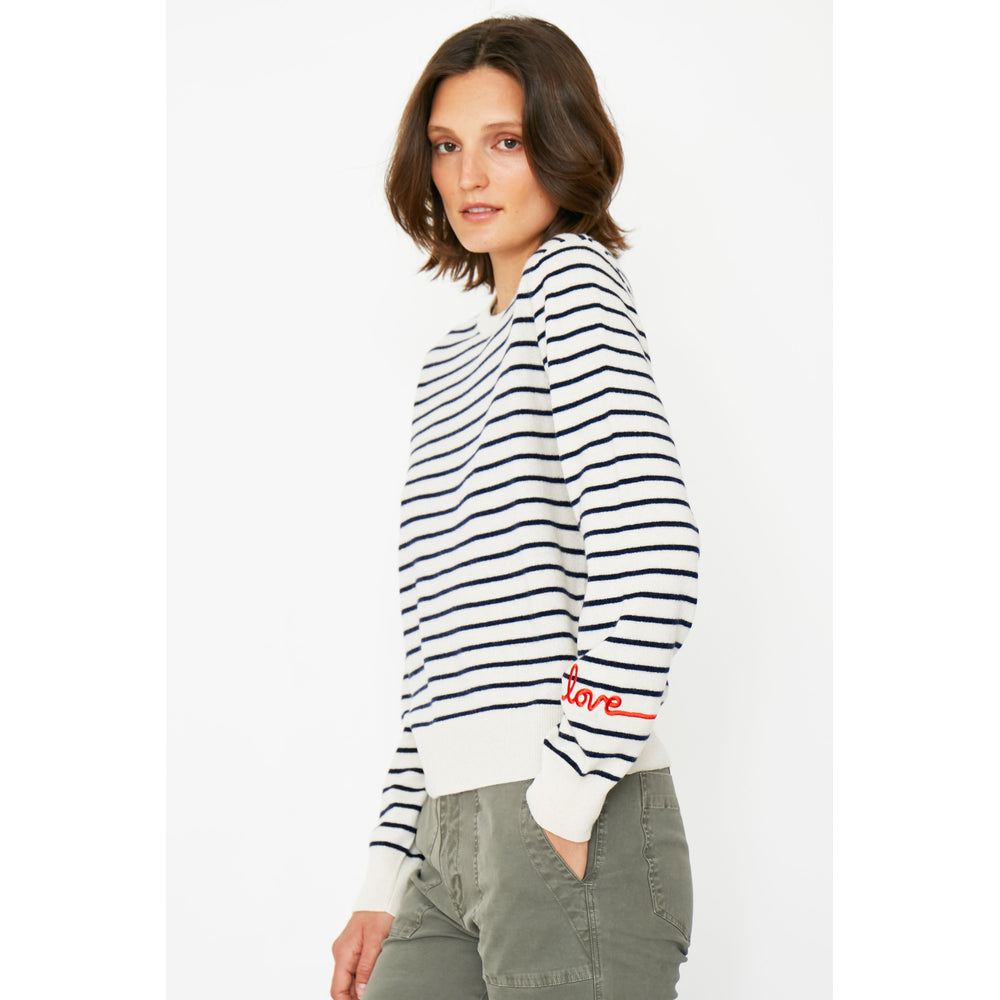 The Betty Love - Cream/Navy