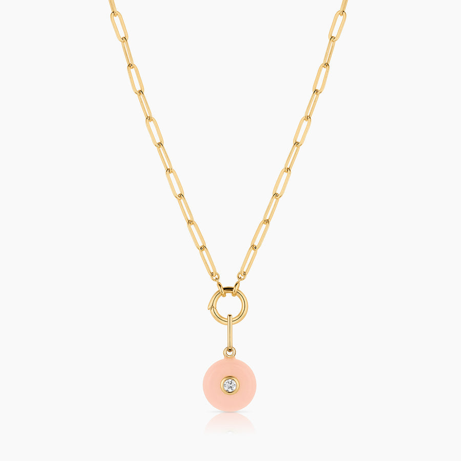 Bon Bon Pink Jade Charm