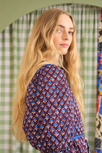 Brenner Dress - Autumn Fleur Fig