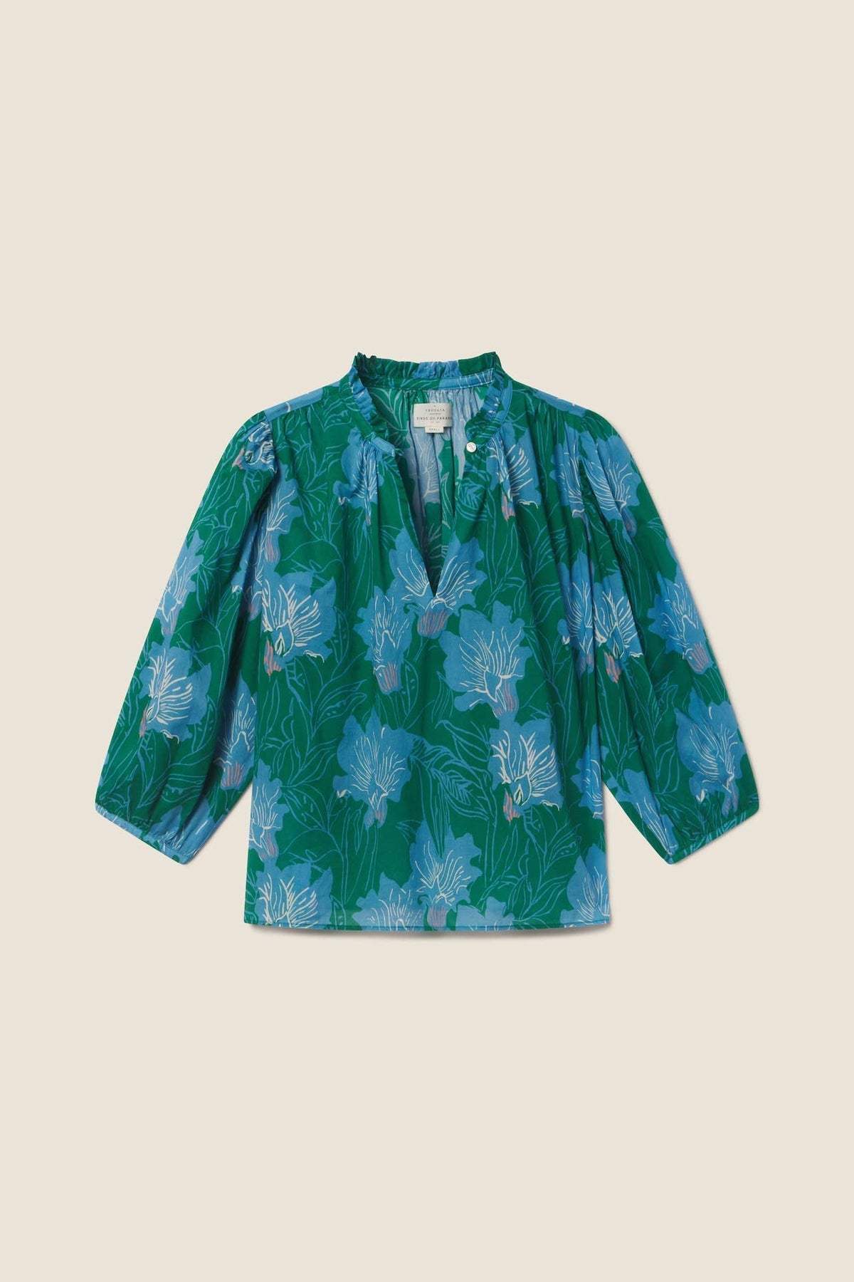 Orly Blouse - Blue Orchid