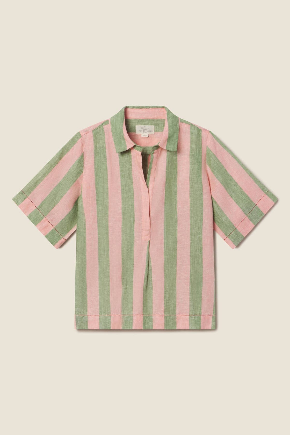 Cora Shirt - Watermelon Stripe