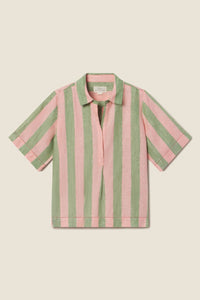 Cora Shirt - Watermelon Stripe
