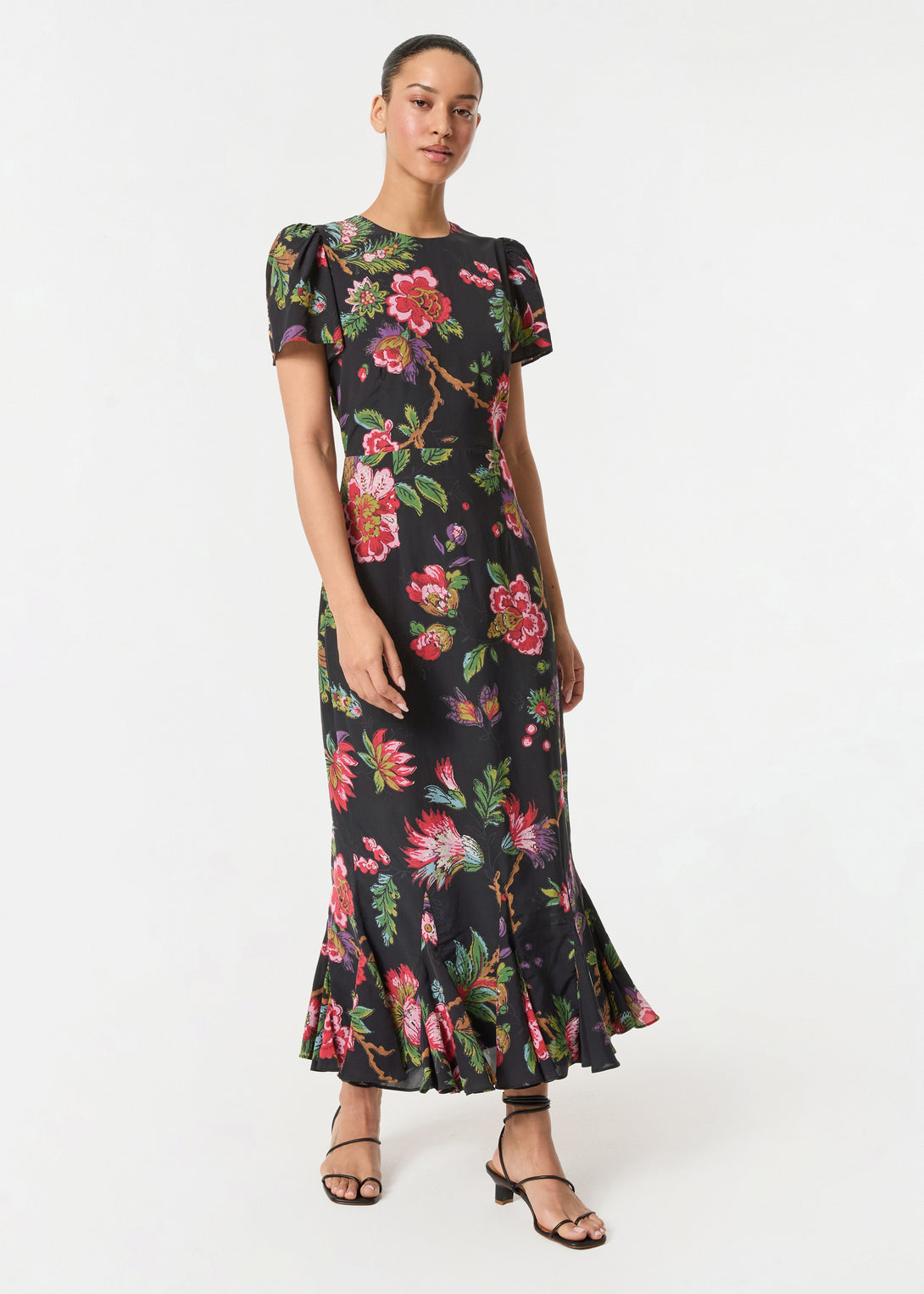 Lulani Dress - Ink Morlaix Fleur Grande