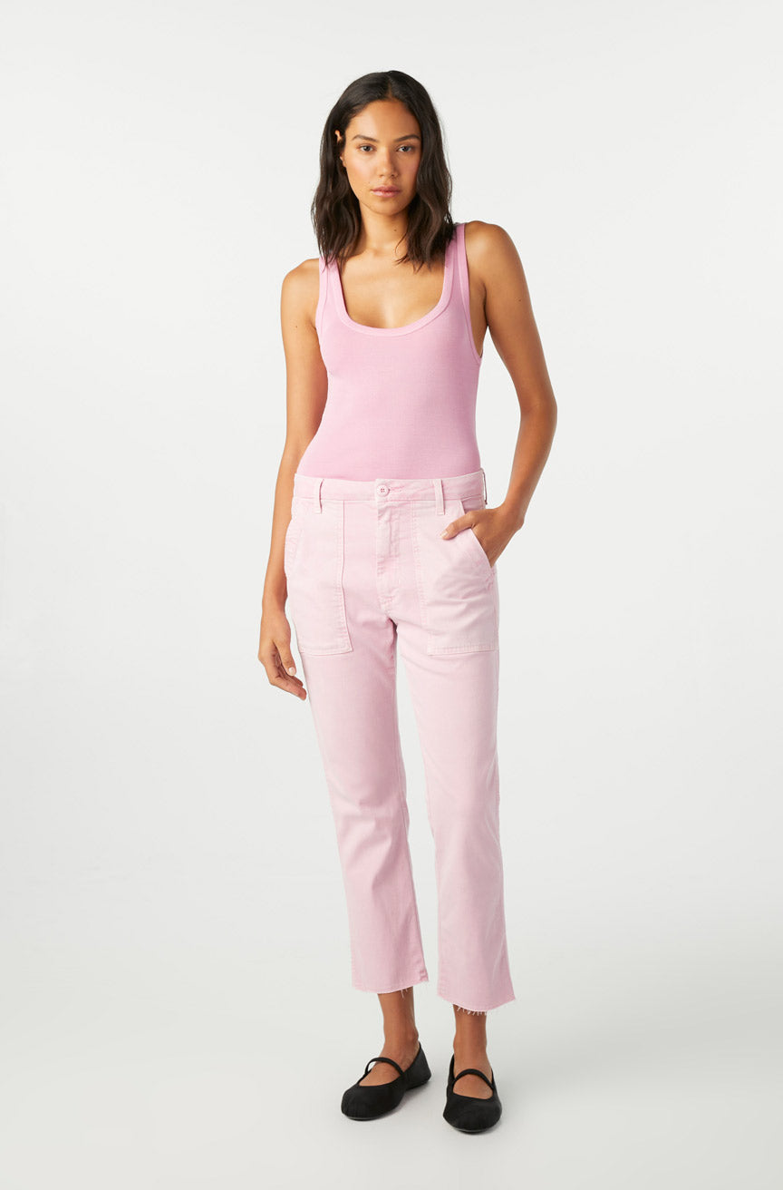 Easy Army Trouser - Light Peony