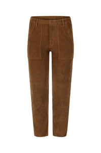 Corduroy Easy Army Trouser - Cocoa
